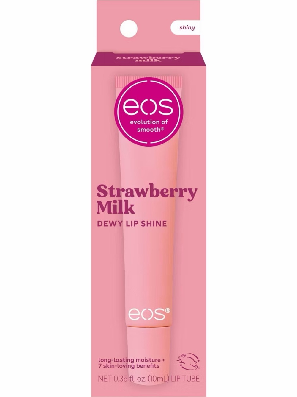 Eos Strawberry Milk Dewy Lip Shine